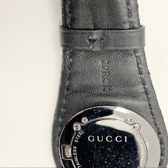 Gucci Ladies G Monogram Logo Fabric Watch - Picture 7 of 12